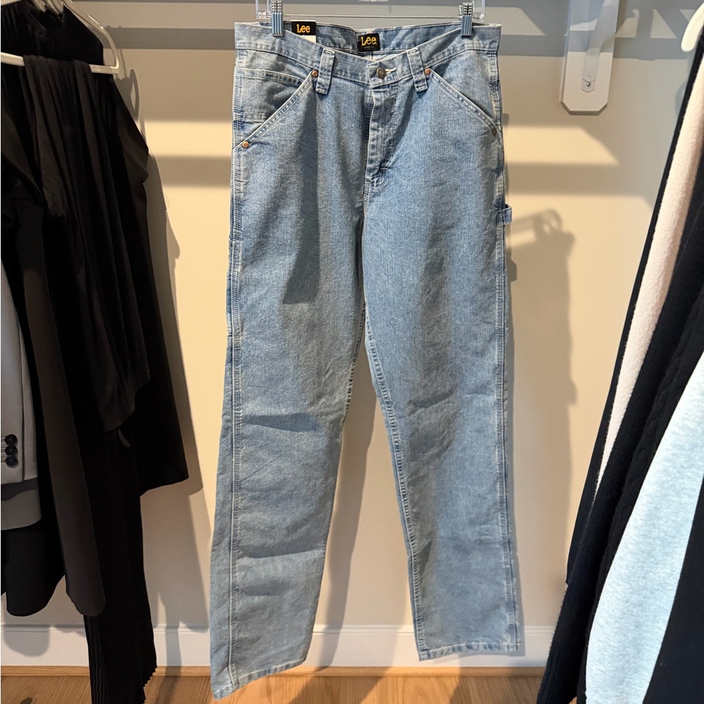 Lee Light Wash Carpenter Jeans - Light Blue — Size 32x36 — NWT